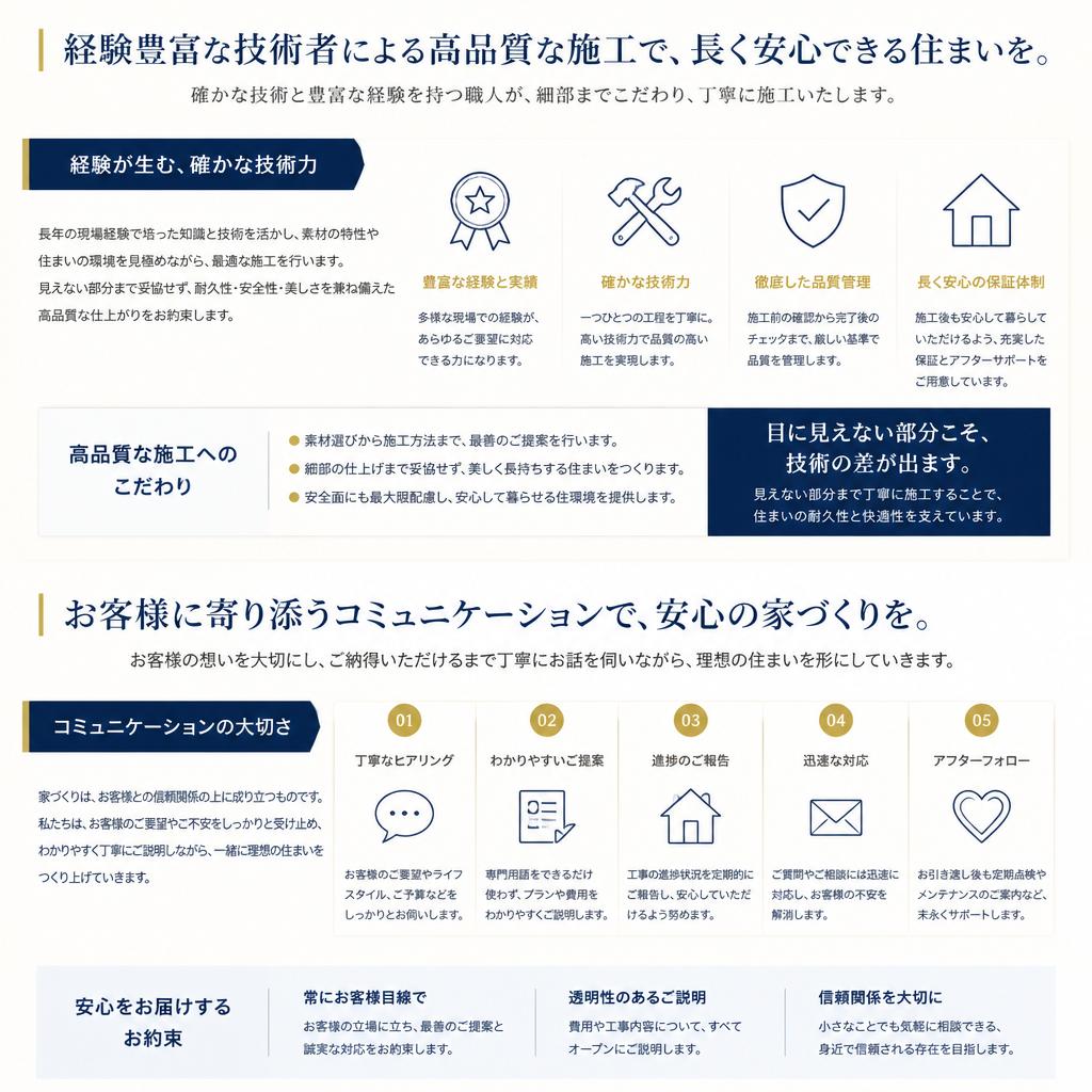 4. 専門スタッフが徹底サポート